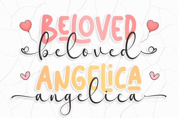Beloved Angelica: A Premium Typeface for Romantic Editorial Design