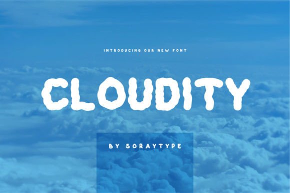 Cloudity: The Whimsical Typeface That Lifts Your Brand Identity