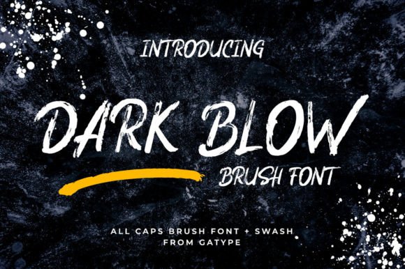 Dark Blow: The Handwritten Typeface That Elevates Campaign Visuals
