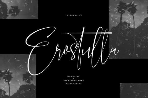 Erostulla: The Signature Script Font for Authentic Business Branding