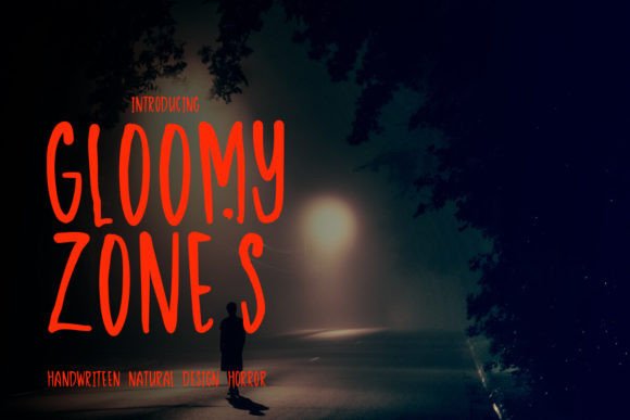 Gloomy Zones: The Perfect Handwritten Typeface for Campaigns