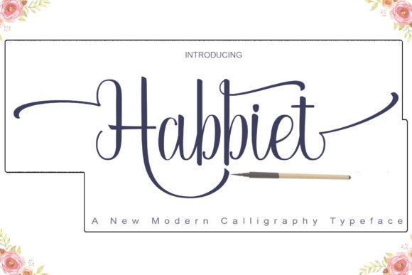 Habbiet: The Handwritten Script Font That Elevates Campaign Creativity