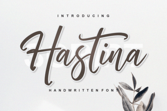 Hastina: The Handwritten Typeface for Modern Web Design