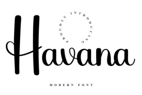 Havana: The Elegant Script Font for Authentic Branding