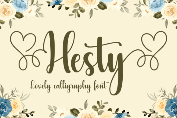 Hesty Typeface: A Luxurious Script for Web Design