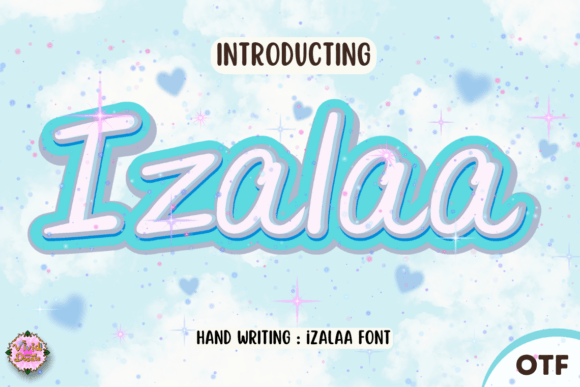 Izalaa: The Festive Script Font for Handmade Creators