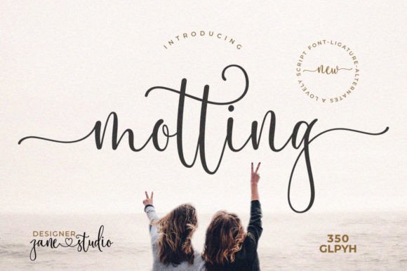 Motting: The Elegant Script Font for Handmade Branding