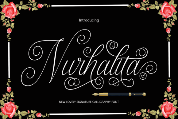 Nurhalita: The Handmade Script Font That Elevates Your Brand Identity