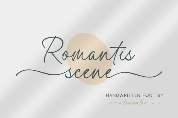 Romantis Scene: The Perfect Script Font for Modern Branding