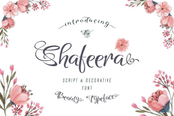 Shafeera: The Script Font That Elevates Digital Brand Experiences