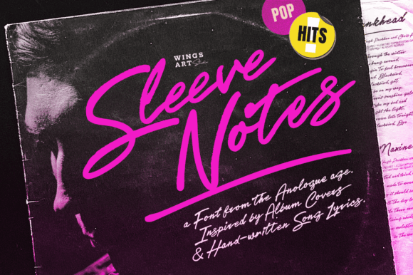 Sleeve Notes: The Perfect Typeface for Vintage Brand Identity