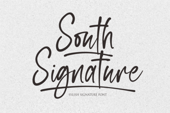 South Signature: The Handwritten Typeface That Elevates Campaign Visuals