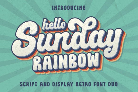 Sunday Rainbow: The Perfect Typeface for Distinctive Branding