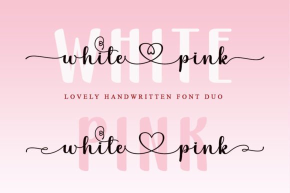 White Pink: A Romantic Typeface for Editorial and Blog Design